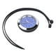 thumbnail image 4 of Reloj universal resistente al agua con esfera azul para manillar de motocicleta, 4 of 6