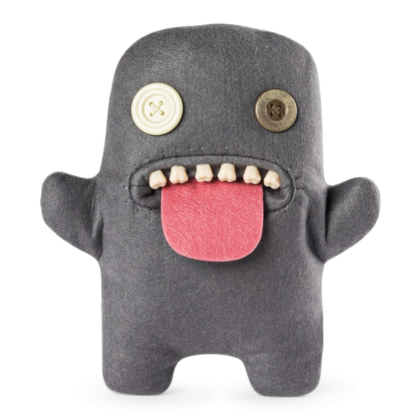 Funny Ugly Monster, 9 Oogah Boogah Plush Creature with Teeth - Grey, Stuffed Animals & Teddy