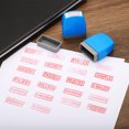 thumbnail image 6 of Passed Stamp Self Inking Red Ink Office Stamps Pre Inked Message Stamp Business Stamp Style 1, Blue, 6 of 6