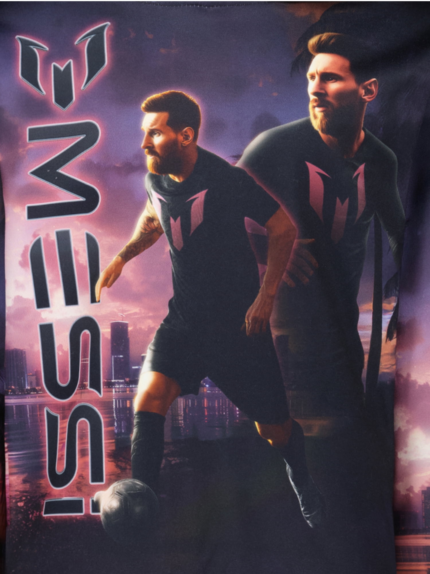 Messi Boys Sublimated Hoodie, Sizes 4-16