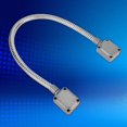 thumbnail image 4 of Stainless Steel Cable Protection Sleeve 8mm/0.31in Flexible Armored Door Loop Wire Protector End Caps, 4 of 5