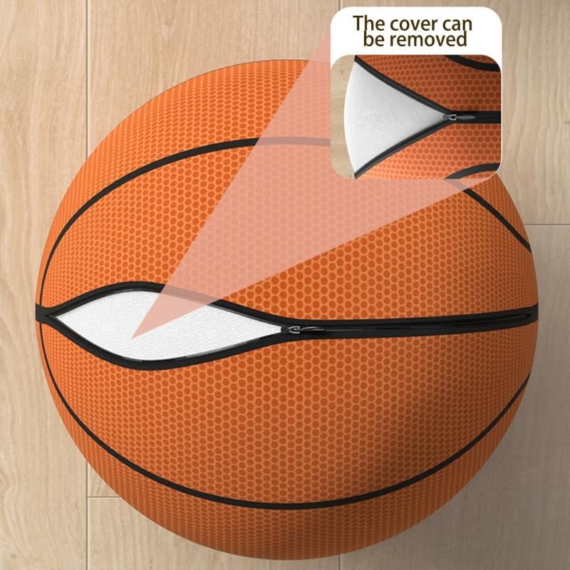 CEORPER Soft Squeezable Sport Ball Bouncing Basketball For Indoor Outdoor Play