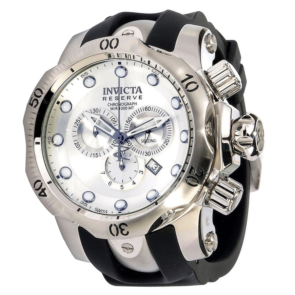 Invicta Men's 10944 Reserve Venom Ocean Quest II Silver Tone Dial