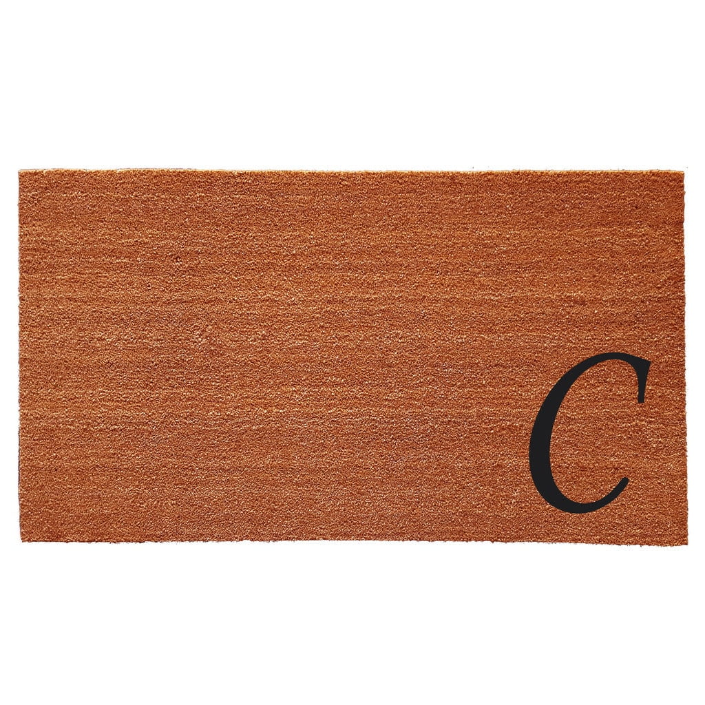 Home & More Monogram Doormat