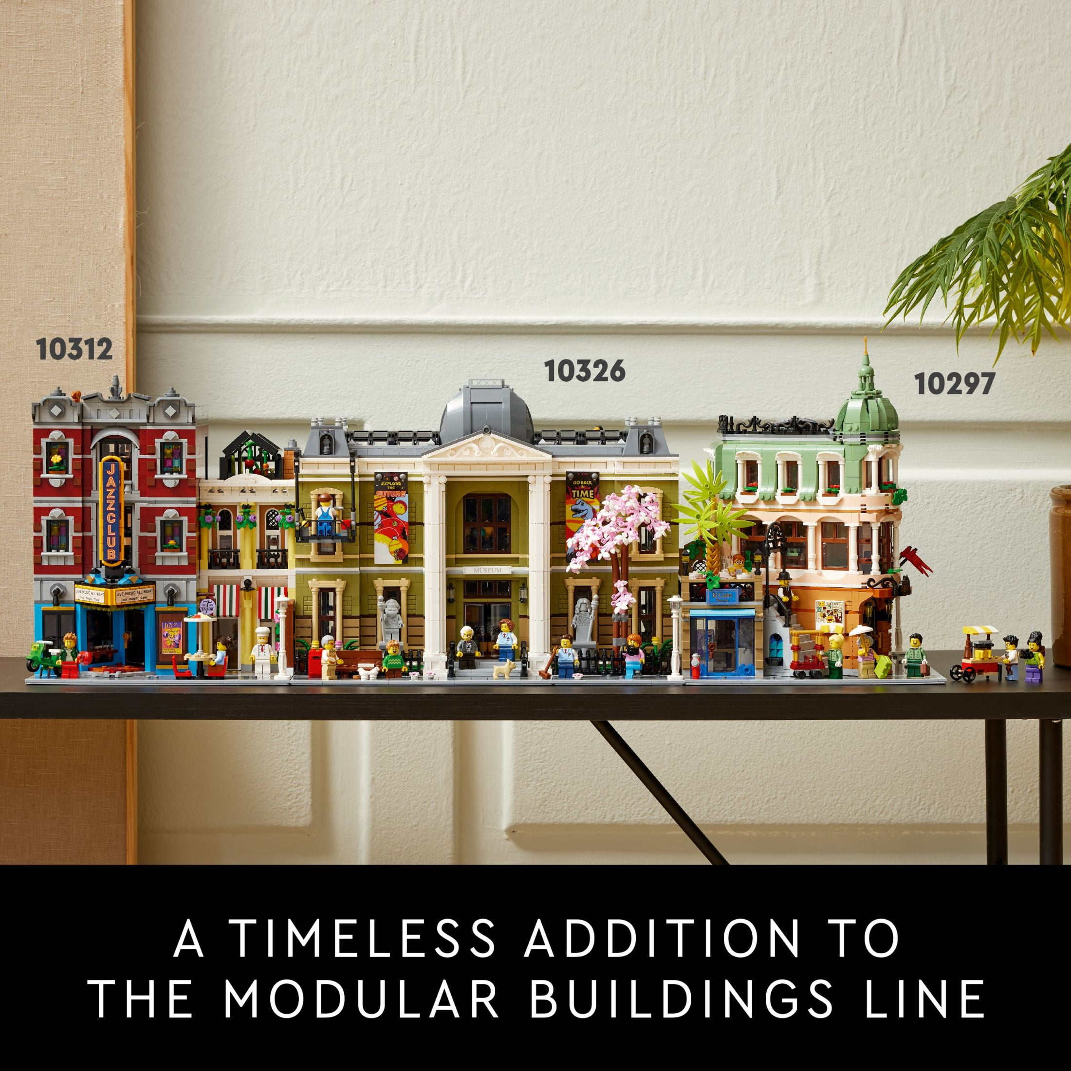 LEGO Icons Natural History Museum Building Kit for Adults, Build and Display Gift Idea for Lovers of Museums, Dinosaurs, Science and Geology, Addition to the Modular Buildings Collection, 10326