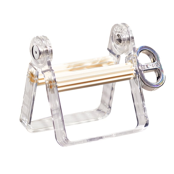 ACDANC Portable Metal Toothpaste Tube Squeezer,Toothpaste Squeezer- Multifunctional Tube Wringer Hand Roller Dispenser for Hair Color Dye,Paint Tubes,Hand Cream,Cosmetics