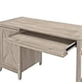 thumbnail image 4 of Atlin Designs Farmhouse Wood Computer Desk with Storage in Gray, 4 of 9