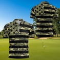 thumbnail image 4 of HUIACONG Matching 4th Of July Shirts for Couples Golf Shirts for Men and Women American Flag Camo Athletic Tops Apparel Collared Quick Dry Moisture Wicking 1/4 Zip Casual Daily Wear Man S, 4 of 6