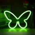 thumbnail image 2 of Butterfly Signs Light For Bedroom USB Or 3 AA Battery Powered LED Wall Décor For Valentines Day Birthday Gift Wedding Party Home Decor, 2 of 9