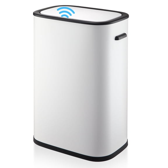 Senfot 14.6 Gallon Automatic Trash Can with Lid, Smart Motion Sensor Bin for Bedroom, Bathroom, Kitchen, Office