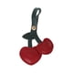 thumbnail image 1 of Encanto de bolso de mano de corazón y cereza de moda de Unique Bargains color vino rojo 1 pieza, 1 of 5