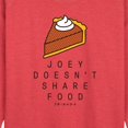 thumbnail image 2 of Friends - Joey Doesn't Share Food - Women's Lightweight French Terry Pullover, 2 of 5