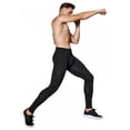 thumbnail image 4 of PENGXAING Men‘s Running Sports Tight Elastic Quick-Drying Pants Basketball Training Outdoor Legging Trousers, 4 of 5