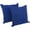 Royal Blue, variant on 25-inch Double-corded Solid Twill Square Floor Pillows with Inserts (Set of 2), Royal Blue