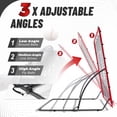 thumbnail image 3 of Red Rebounder Telury de béisbol, resistente, 1,2 x 1,4 m, con 3 ángulos, 3 of 6