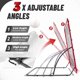 thumbnail image 3 of Red Rebounder Telury de béisbol, resistente, 1,2 x 1,4 m, con 3 ángulos, 3 of 6
