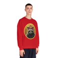 thumbnail image 4 of Royal Raccoon Graphic Sweatshirt, Vintage Aesthetic, 4 of 4