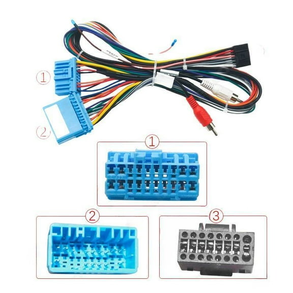 Suitable for 02-07 Honda 7th generation Accord power cord Palm News 16P Android large screen navigation modification harness tail wire