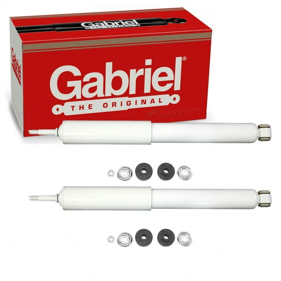 2 pc Gabriel G63886 Ultra Shock Absorbers for Spring Strut Steering Suspension Shocks Struts Fits select: 2005-2016 FORD F250, 2005-2012 FORD F350