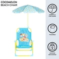 thumbnail image 2 of Silla Plegable de Playa Idea Nuova CoComelon para Niños con Paraguas, 2 of 6