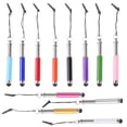 thumbnail image 3 of 12pcs Two Retractable Capacitive Stylus Bullets Train Capacitive Stylus Touchscreen Pen Handwriting Capacitive Pens Compatible for IPhone (Random Color), 3 of 9