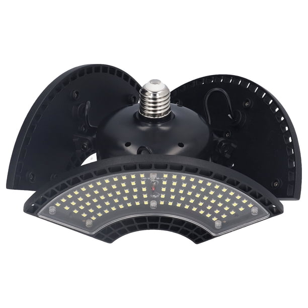 Luz de bahía LED iluminación de 360 grados luz de garaje plegable carcasa de aluminio de 6500K para almacenes ANGGREK Otros