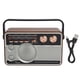 thumbnail image 1 of Altavoz USB recargable con Bluetooth portátil con radio FM/AM/SW para disco U/tarjeta de memoria, 1 of 5
