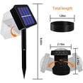 thumbnail image 6 of Solar Spot Lights Outdoor, LED Waterproof Pond Light Solar Spotlight Underwater Light Security Lighting Dark Sensing Auto On/Off Adjustable Lighting Angle, for Outdoor Lawn Fish Tank Pool (1 Pack), 6 of 6