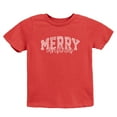 thumbnail image 4 of Merry Christmas Varsity Checkered - Youth Short Sleeve Graphic T-Shirt, 4 of 10