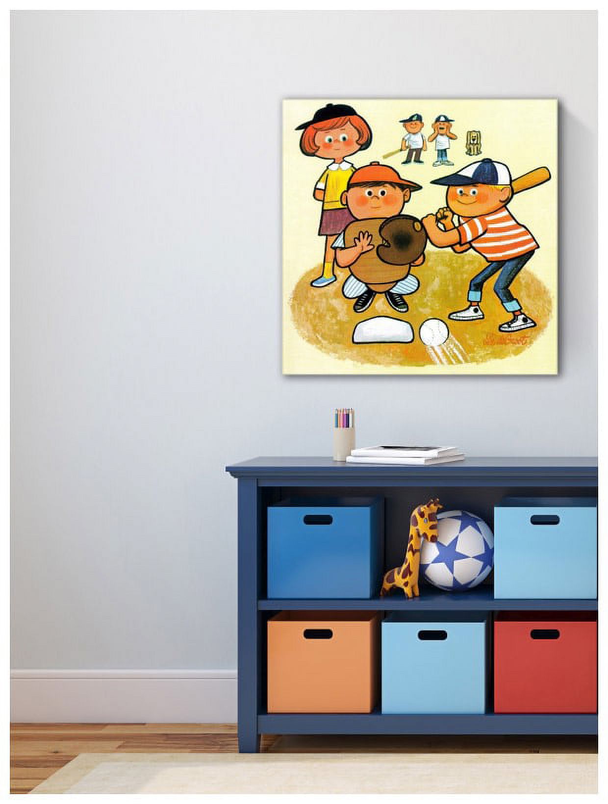 Marmont Hill "Baseball Team" by Curtis Painting Print on Canvas