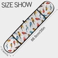 thumbnail image 3 of Dailycode Double Sided Oven Mitt with Loop Heat Resistant Kitchen Long Potholders 7" x 35" Various Color Birds, 3 of 6