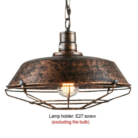 

Willstar Vintage Pendant Metal Ceiling Shade Industrial Chandelier Light Retro Lamp