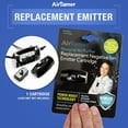 thumbnail image 3 of AirTamer Personal Air Purifier Replacement Negative Ion Emitter Cartridge - Made for AirTamer Model A320 (Black), 3 of 8