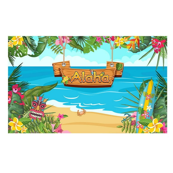 Xuanheng 180x110cm Photography Backdrops Tropical Sea Beach Background Waterproof