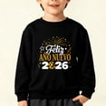 thumbnail image 2 of 2026 New Year Sweatshirt, 2026 Long Sleeve Oversized Casual Fashion Graphic Pullover Tops For 𝓴𝓲𝓭𝓼,120cm, 2 of 5