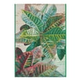 thumbnail image 2 of Unique Loom Outdoor Botanical Collection Area Rug - Foliage (2' x 3' 1" Rectangle Multi/Blue), 2 of 11