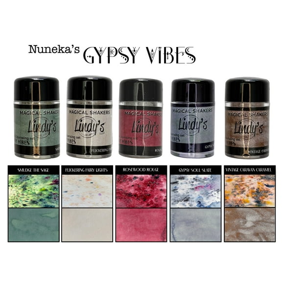Lindy's Stamp Gang Magical Shaker 2.0 Set 5/PKg-Gypsy Vibes