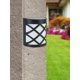 thumbnail image 5 of Muyoka Luz de pared solar Luz de cerca solar LED para exteriores Luz de cubierta solar de encendido / apagado automático Luz de paso solar impermeable IP55 con luz de colores RGB para escaleras Patio Muyoka Hogar, 5 of 5