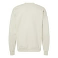 thumbnail image 4 of Hanes Unisex Ultimate Cotton Crewneck Sweatshirt, Soft Warm Fleece Pullover, Sand, M, 4 of 4