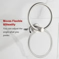 thumbnail image 7 of Brushed Nickel Towel Ring Brushed Nickel Hand Towel Holder Stainless Steel Towel Ring for Bathroom 2 Pack, 7 of 7