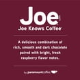 thumbnail image 5 of Joe Knows Coffee, Chocolate Raspberry Joe, 48 Count Single Serve Cups, Flavored Medium Roast, 2.0 Compatible, 5 of 6