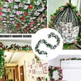thumbnail image 2 of 41 FT Pink-White Hanging Ivy for Home, Wedding, Office & Garden Décor Artificial Rose Vine Flowers, 2 of 5