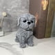 thumbnail image 5 of Jardín, Adornos De Perro De Piedra De Simulación, Artesanías De Resina Animal Para Decoración Del Hogar Moyic HA042849-02, 5 of 6