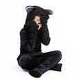 thumbnail image 5 of FELTECHELECTR Ropa de rol de Halloween, ropa divertida, disfraz creativo para niños, disfraz de cosplay, disfraz de actuación (talla S), 5 of 5