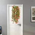 thumbnail image 6 of Bdday Artificial Plants Indoor Simulated Orchid Wall Hanging Decorative Wall Ceiling Yugali Hanging Rattan Camellia Chlorophytum Comosum Classroom Decorations, 6 of 6