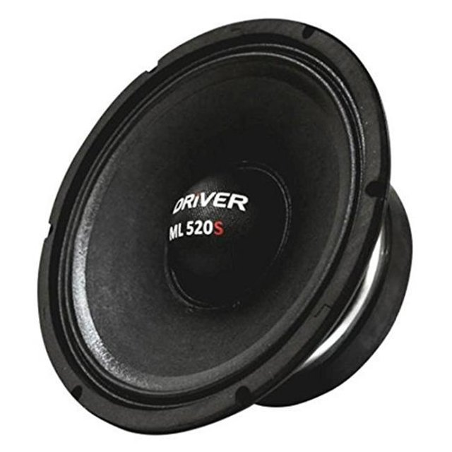 7 Driver Audio 10ML520S8 10 in. Woofer 1040 Maximum & 520 RMS watts - 8 Ohm Impedance