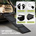 thumbnail image 2 of EDTara Heavy Duty Folding Dog Ramp, 63" Non-Slip Quad-Fold Portable Pet Ramp for Cars, SUVs, Trucks, Large Dogs & Seniors, 2 of 7