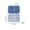 A-Blue, variant on Reusable Dessert Tray - Reusable Freezing Box, Silica Gel Box For Kitchen