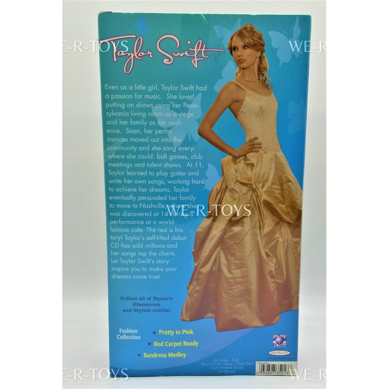 Jakks Pacific Taylor Swift Red Carpet Ready Fashion collection Doll 