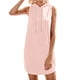 thumbnail image 1 of Vestido informal de mujer: poliéster suave, opaco, adecuado para el día a día, el trabajo, la playa y las fiestas, 1 of 8